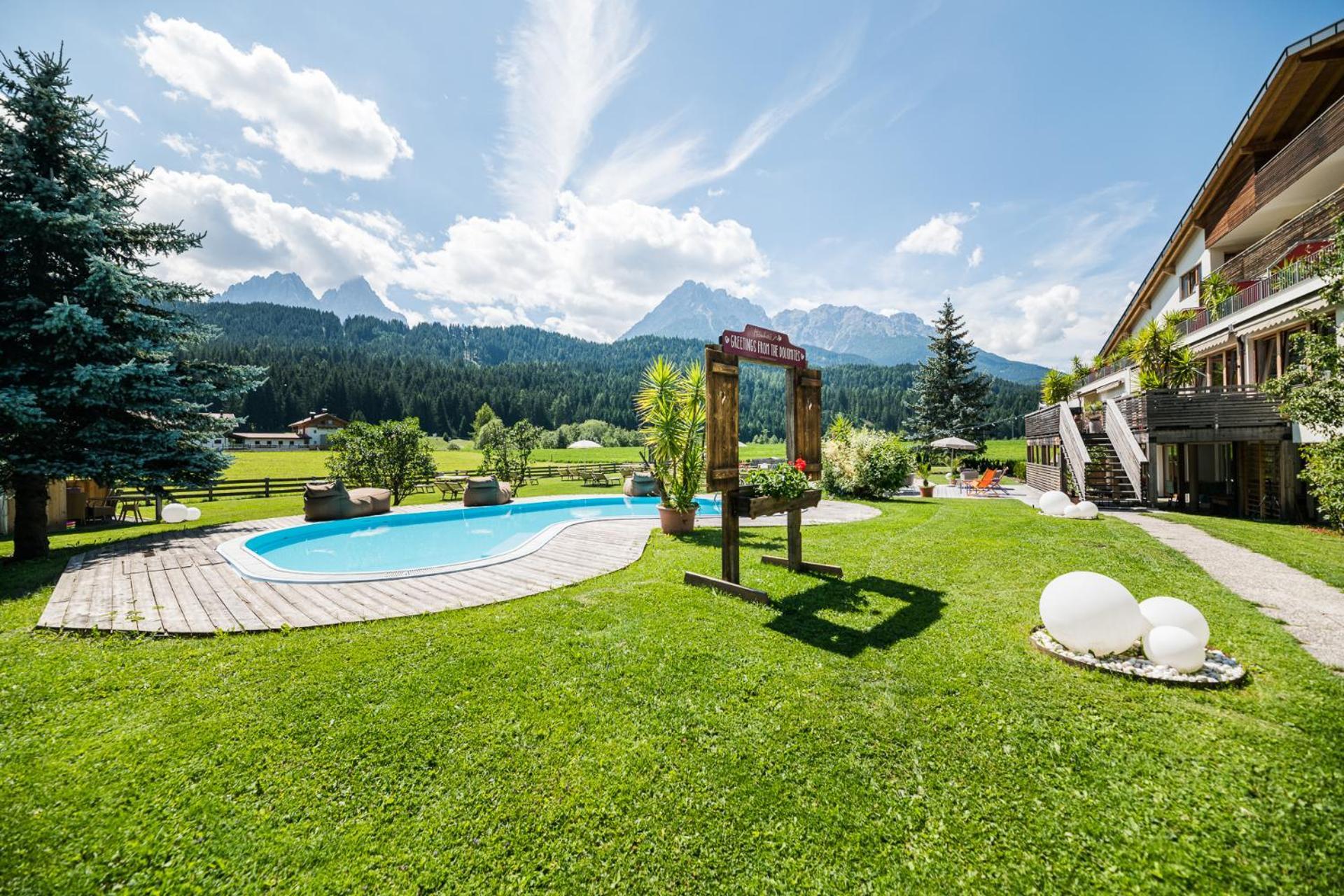 Helmhotel San Candido Esterno foto